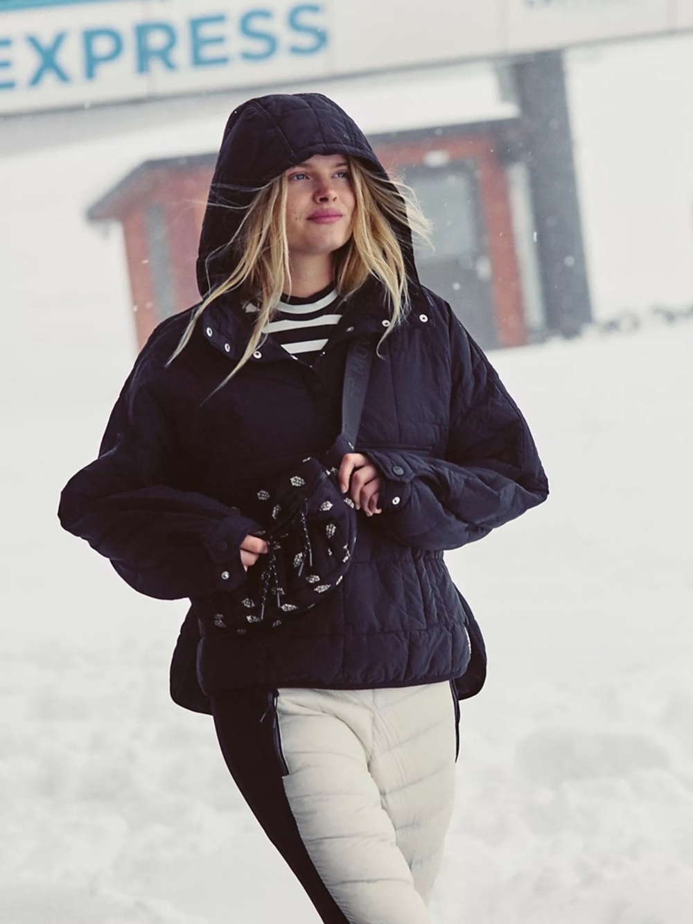 FREE PEOPLE Pippa Packable Pullover Puffer XS